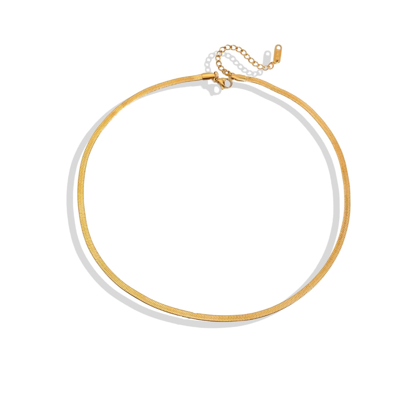 Herringbone necklace